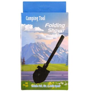 Camping Folding Shovel Pick,Saw&Bottle Opener
