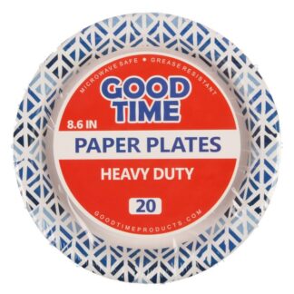 Good Time Hd Paper Plate 8.6 In 20 Ct