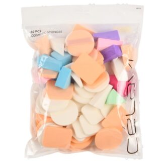 Cosmetic Sponges Asst 60 Ct