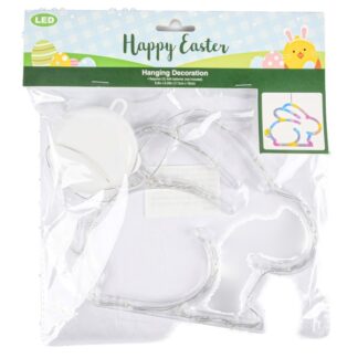He Easter Hanging Decorative Bunny Light