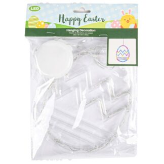 He Easter Hanging Decor Egg Light