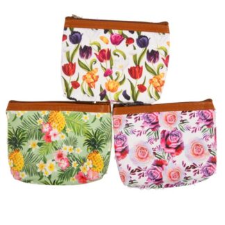 Coin Purse Floral Prints Asst