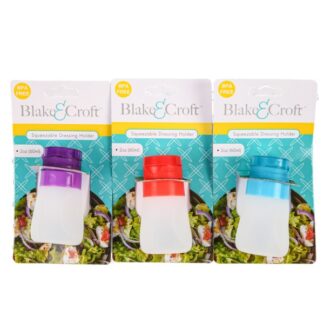 Salad Dressing Squeeze Travel Bottle Asst 2 Oz