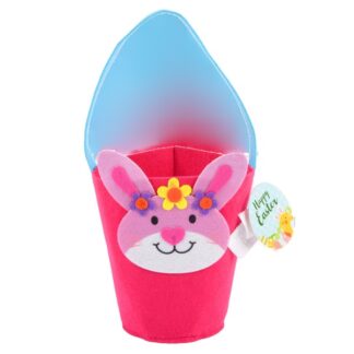 He Easter Basket W/Bunny Face