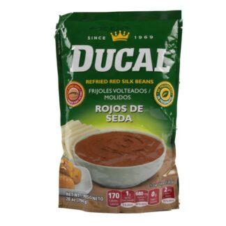 Ducal Refried Red Silk Beans 28 Oz Pouch