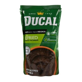 Ducal Refried Black Beans 14.1 Oz Pouch