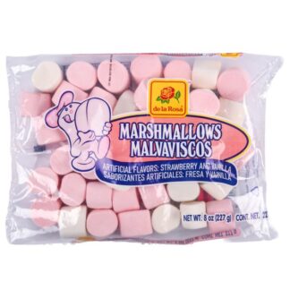De La Rosa Marshmallow Med White/Pink 8 Oz