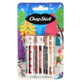 Chapstick Lip Balm Asst Flav .15 Oz  3 Pk