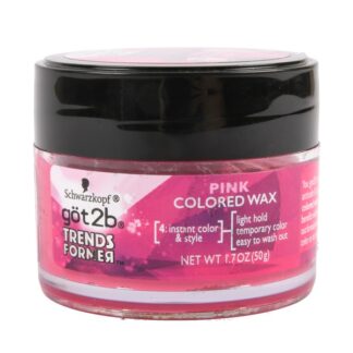 Got2B Colored Hair Wax Pink 1.7 Oz