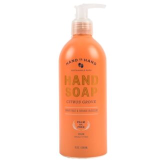 Hand In Hand Liquid Soap Citrus Grove 10 Oz