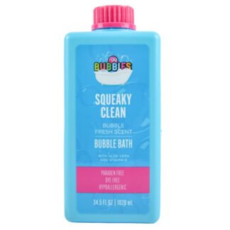 Bubble Bath Fresh Scent W/ Aloe Vera & Vitamin E Paraben Free 34.5 Oz