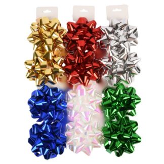 Premium Bows Asst Color 5 In 2 Ct