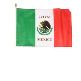 Viva Mexico Flag 12X18 In