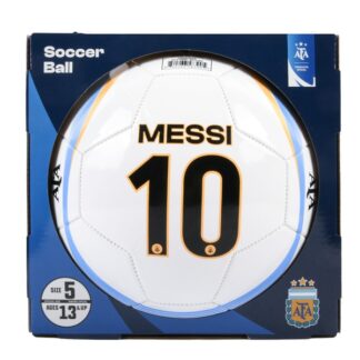 Argentina Federation Messi Soccer Ball Wht #5