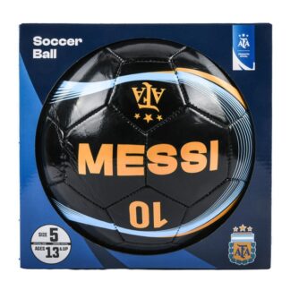 Argentina Federation Messi Soccer Ball Black #5