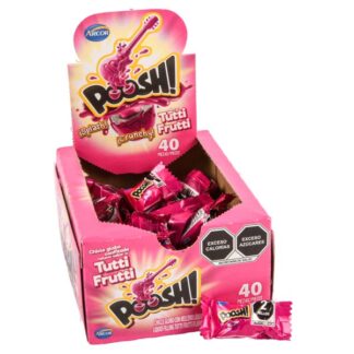 Poosh! Tutti Frutti Gum 40 Ct