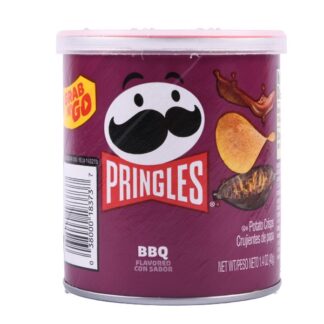 Pringles Grab N'Go Potato Chips Bbq 1.4 Oz