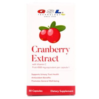 Gsl Cranberry 50 Tablets