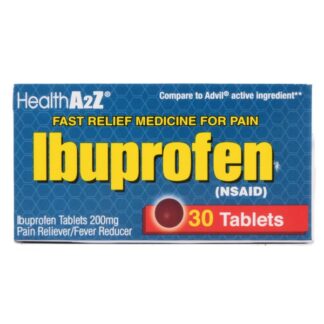 Healtha2Z Ibuprofen 200Mg/30 Brown Tablets