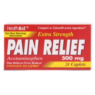 Healtha2Z Pain Relief Extra Strength 500Mg/24 Caplets