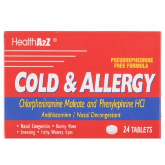 Healtha2Z Cold & Allergy/24 Tablets