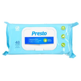 Presto Adult Wipes 48 Ct