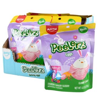 He Peelerz Eggs Gummy Candy Berry Blst 4.5 Oz