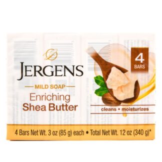 Jergens Bar Soap Shea Butter 4Pk X 3 Oz