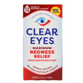 Clear Eyes Maximum Redness Relief 0.5 Oz (15 Ml)