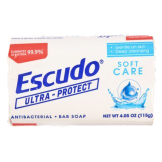 Escudo Antibac Bar Soap Soft Care 4.05 Oz
