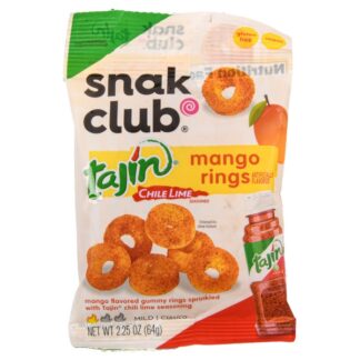 Snak Club Tajin Mango Rings 2.25 Oz