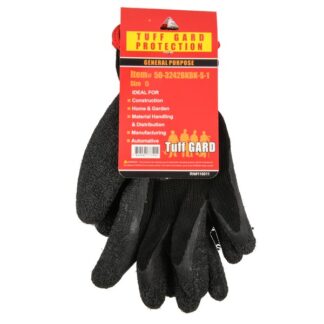 10 Gauge Knit Latex Coat Gloves Blk Sz Sm 1 Pr
