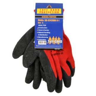 10 Gauge Knit Latex Coat Gloves Red Sz Sm 1 Pr