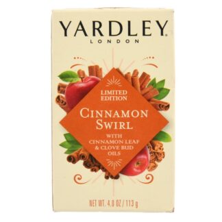 Yardley Bar Soap Cinnamon Swirl 4 Oz