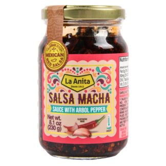 La Anita Salsa Macha W/Arbol Pepper 8.1 Oz
