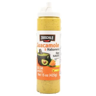 Zaaschila Guacamole&Habanero Hot Sce 15 Oz