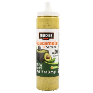 Zaaschila Guacamole&Serrano Hot Sce 15 Oz