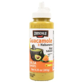 Zaaschila Guacamole&Habanero Hot Sce 9.35 Oz