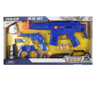Police Play Set Toy 8 Pc