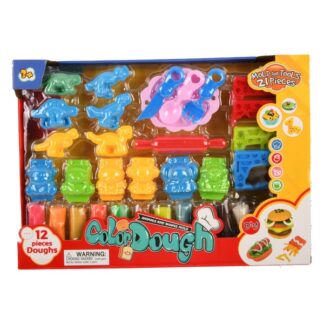 Play Color Dough Mold & Tools Set 21 Pc