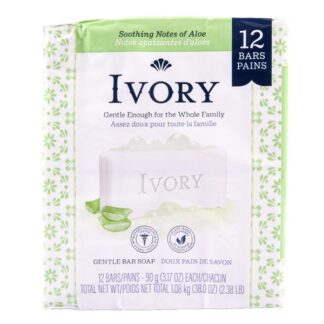 Ivory Bar Soap Aloe Vera 3.17 Oz