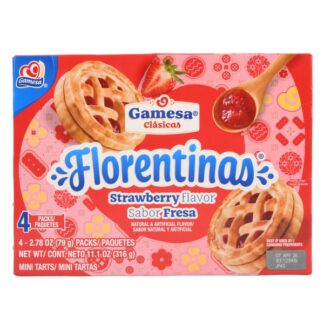 Gamesa Florentinas Strawberry 11.1 Oz