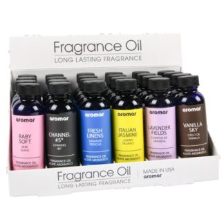 Aromar Aromatic Oils 6 Assorted Display