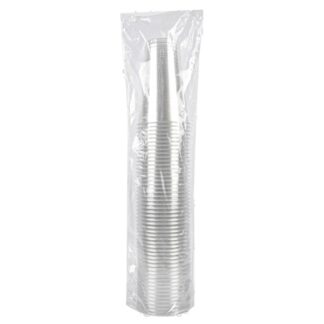 Ttm Hot Pack Clear Pet Cup 24 Oz/50 Ct