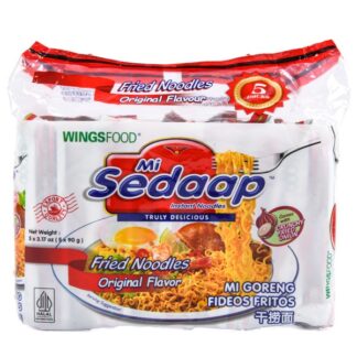Mi Sedaap Fried Noodles Original 3.17 Oz 5 Pk