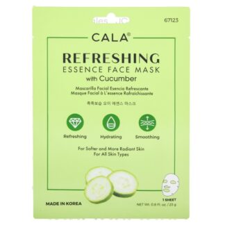 Cala Refresh Essence Face Mask Cucumber 1 Sh