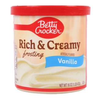 Betty Crocker Rich&Crm Vanilla Frosting 16 Oz