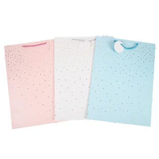 Gift Bag All Occasions Foil Accents Pastel Col Xl