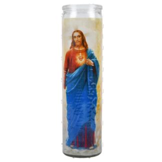 Religious Candle Sagrado Corazon 6 Oz