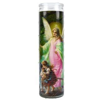 Religious Candle Angel De La Guarda 6 Oz